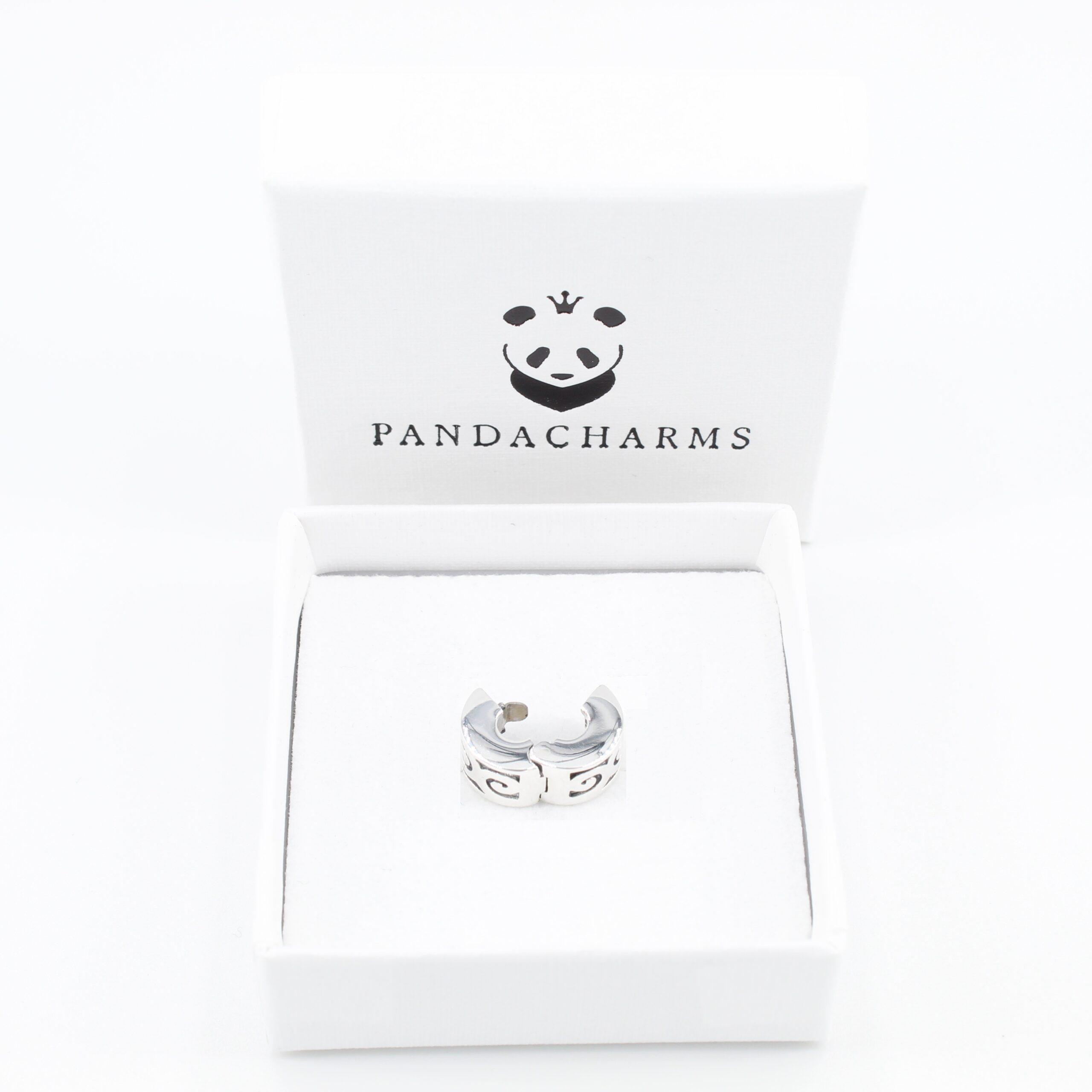 Silberornament Clip Charm 4 Silberornament Clip Charm