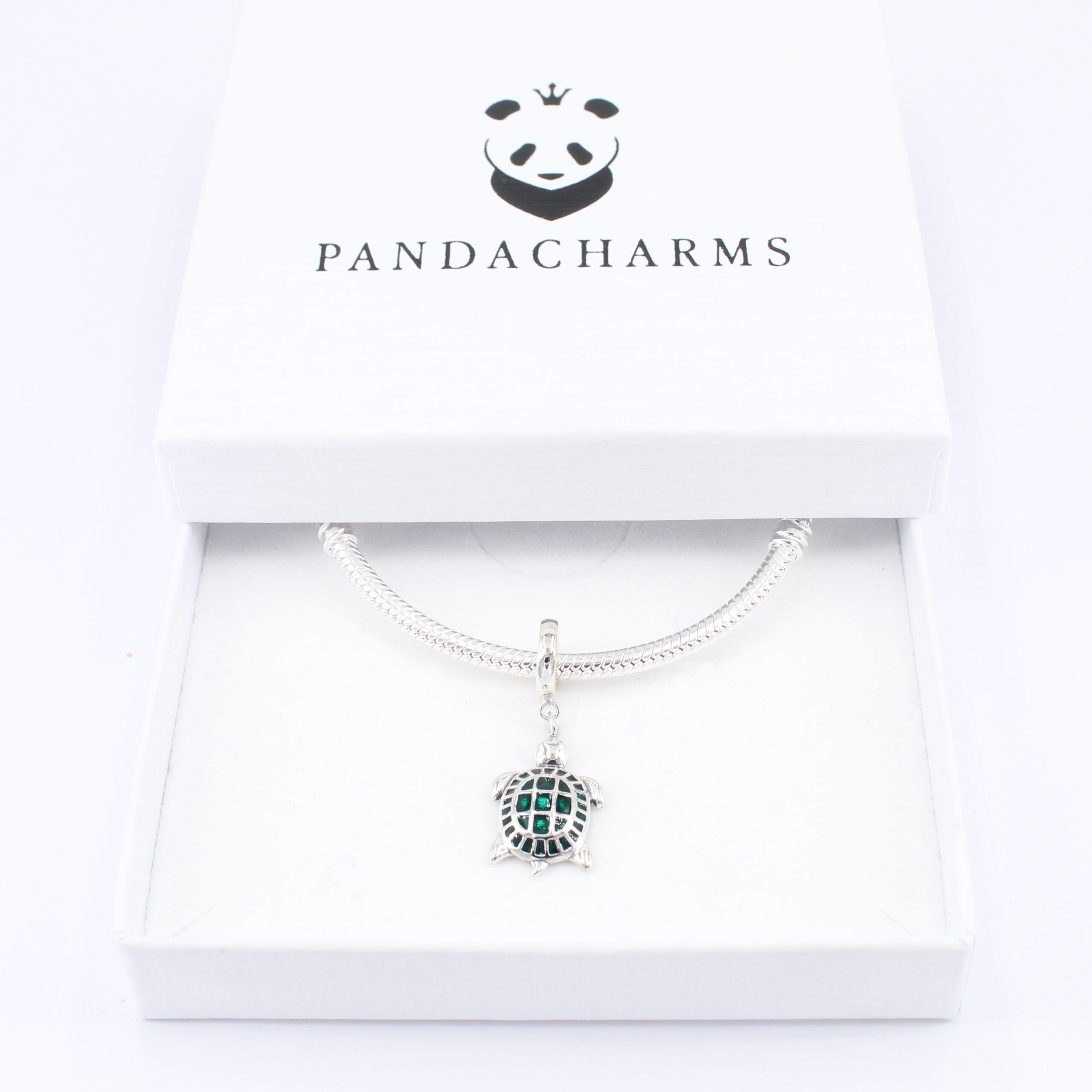 Grüne Schildkröte Charm Anhänger 3 Grüne Schildkröte Charm Anhänger