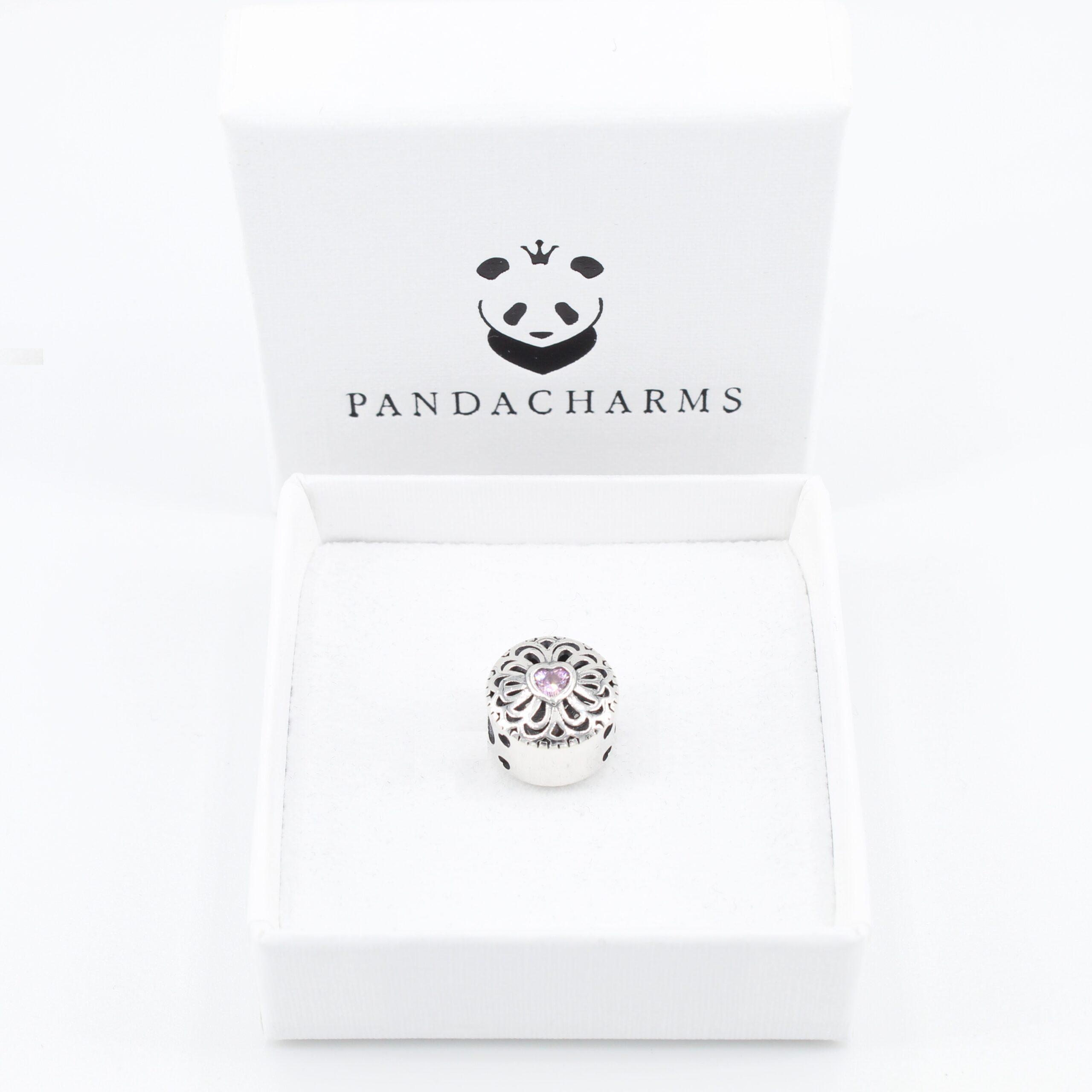 Herz im Strahlenkranz Pink Charm 2 Herz im Strahlenkranz Pink Charm