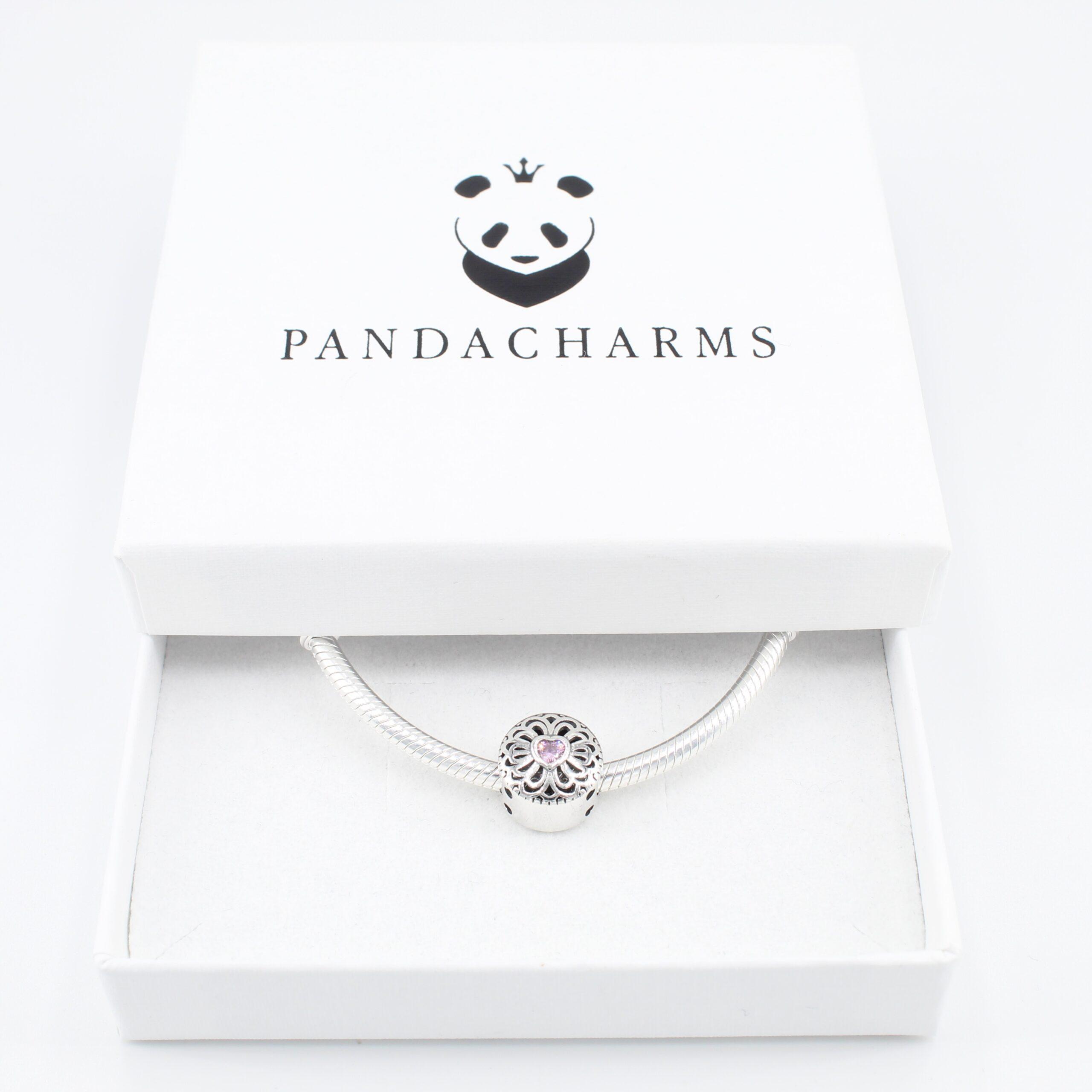 Herz im Strahlenkranz Pink Charm 3 Herz im Strahlenkranz Pink Charm
