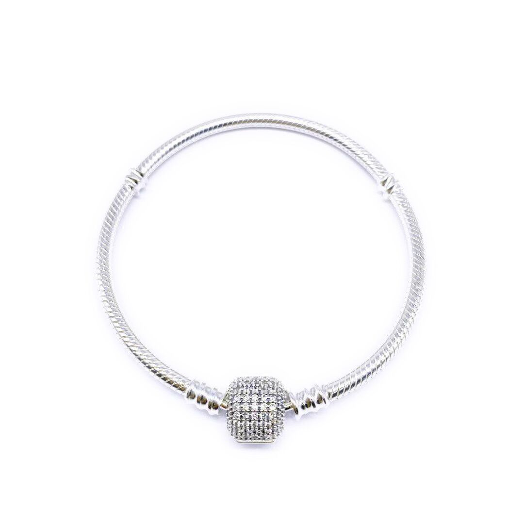 Pavé Charm Armband 1 PANDACHARMS Pavé Charm Armband, SKU B01011