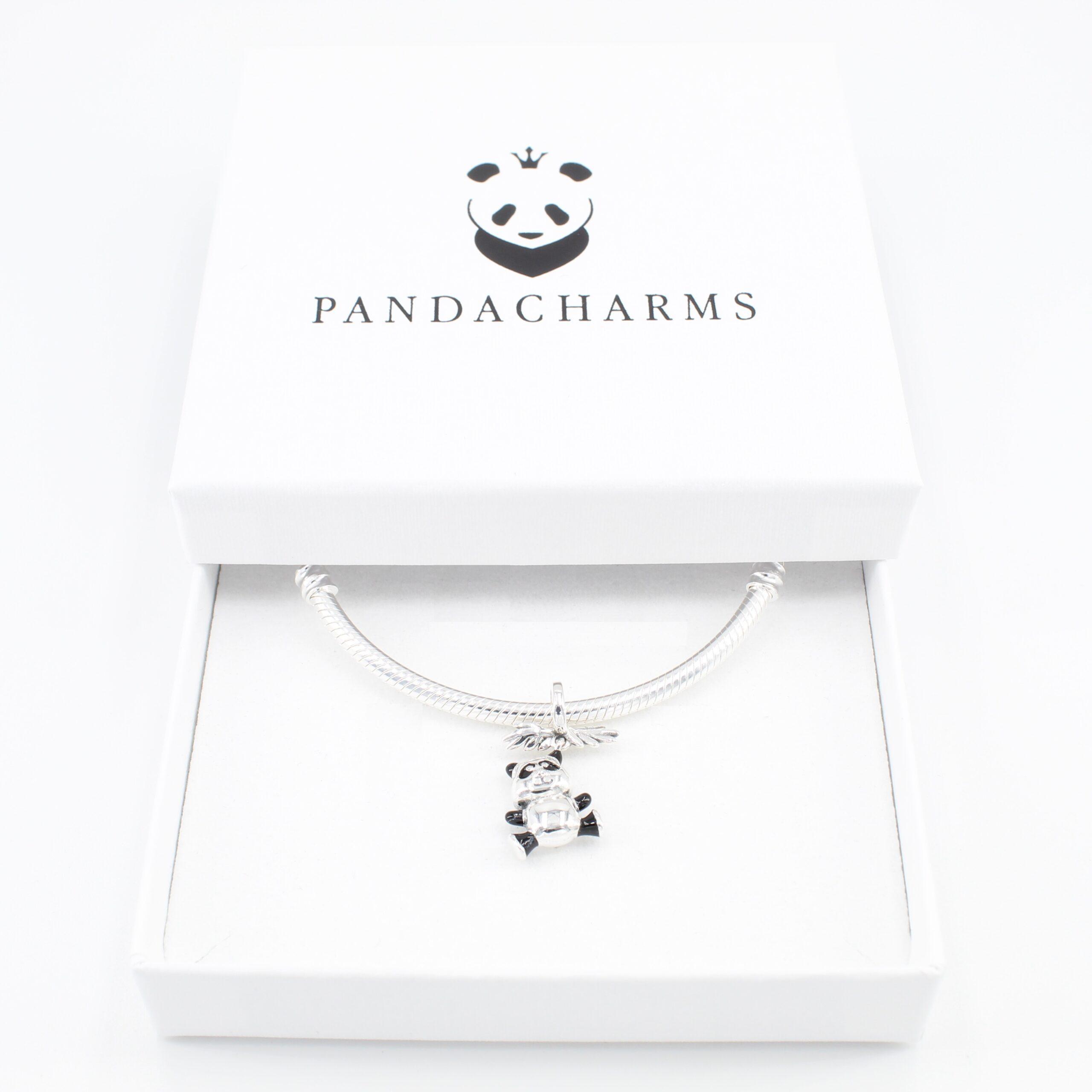 Glücksbringer Glücklicher Panda Charm Anhänger 3 Glücksbringer Glücklicher Panda Charm Anhänger