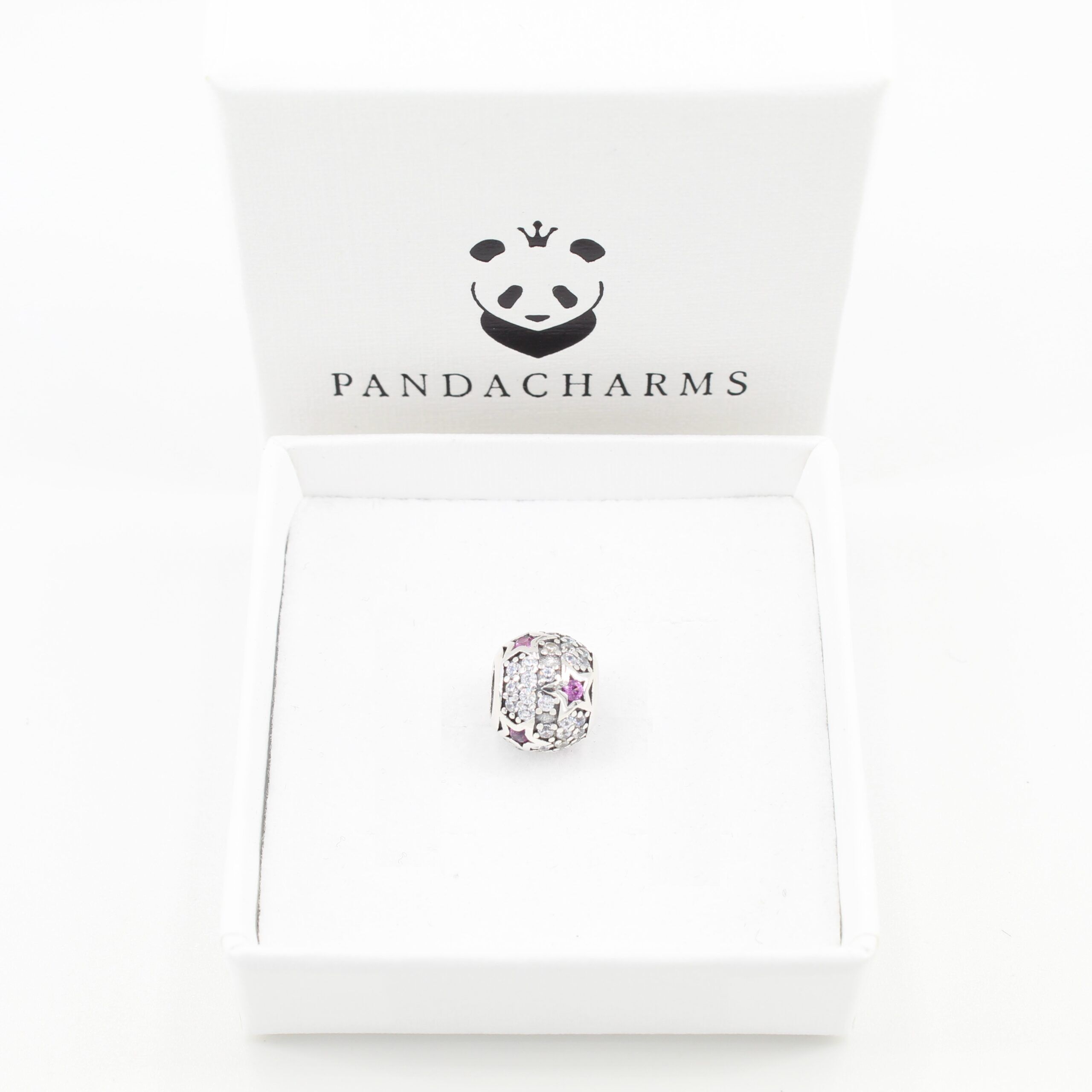 Rosa Sterne Charm 2 Rosa Sterne Charm