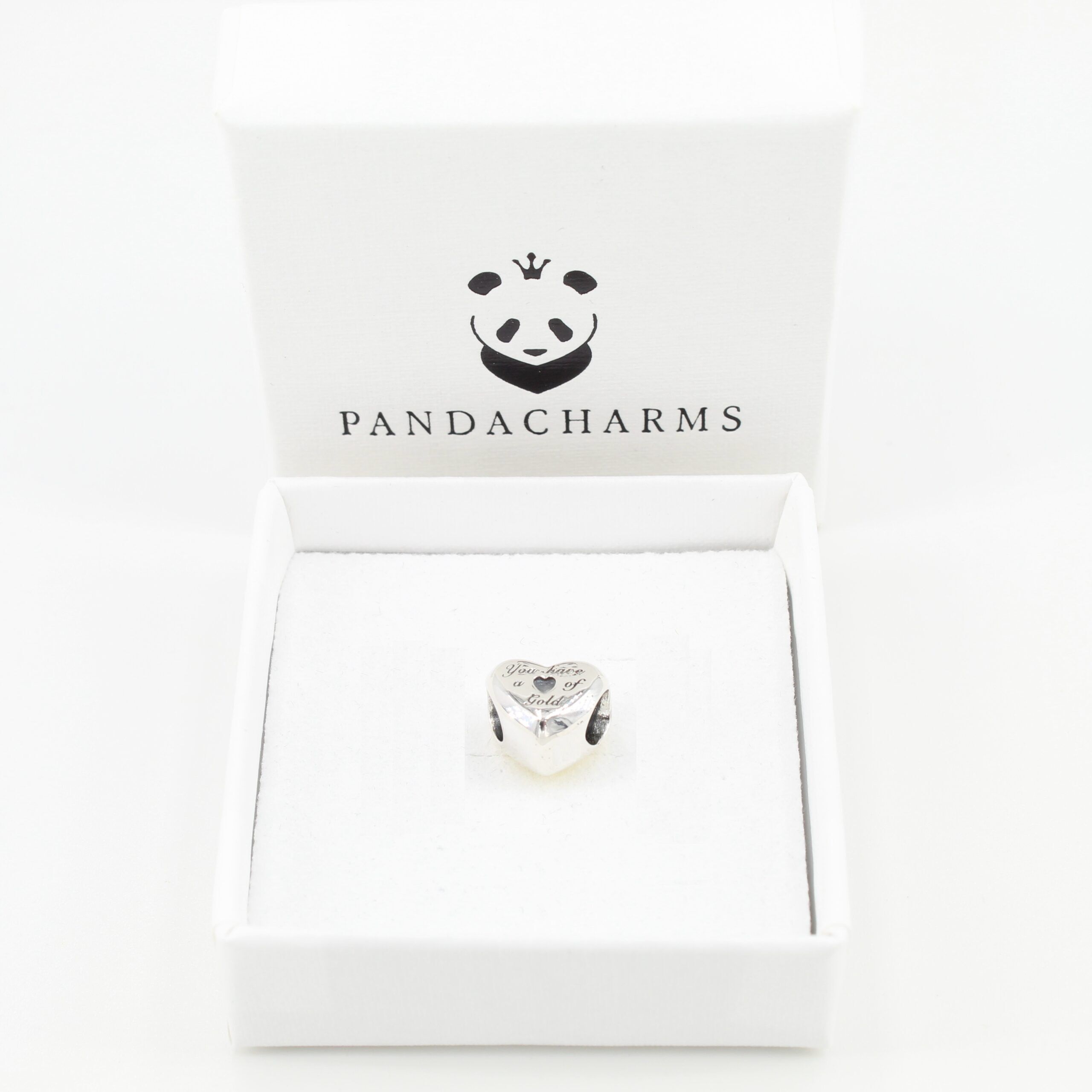 Herz aus Gold Charm 3 Herz aus Gold Charm