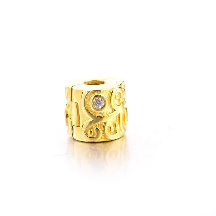 Goldene Zweige des Lebens Clip Charm 2 Goldene Zweige des Lebens Clip Charm