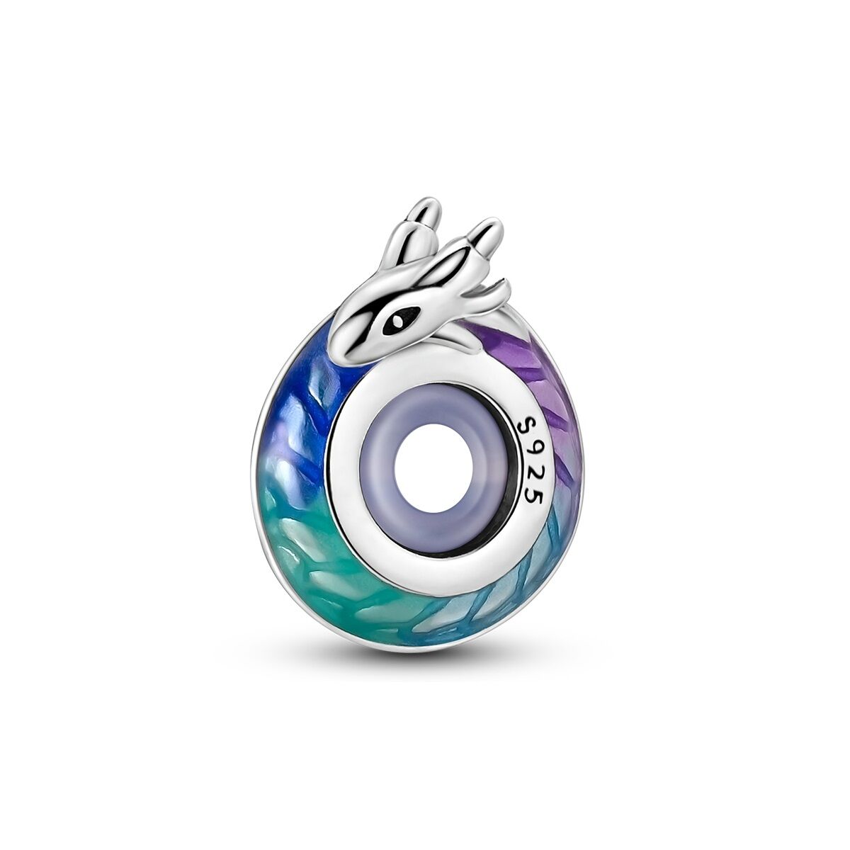Bunter Drache Stopper Zwischenelement 1 PANDACHARMS Bunter Drache Stopper Zwischenelement, SKU C04080