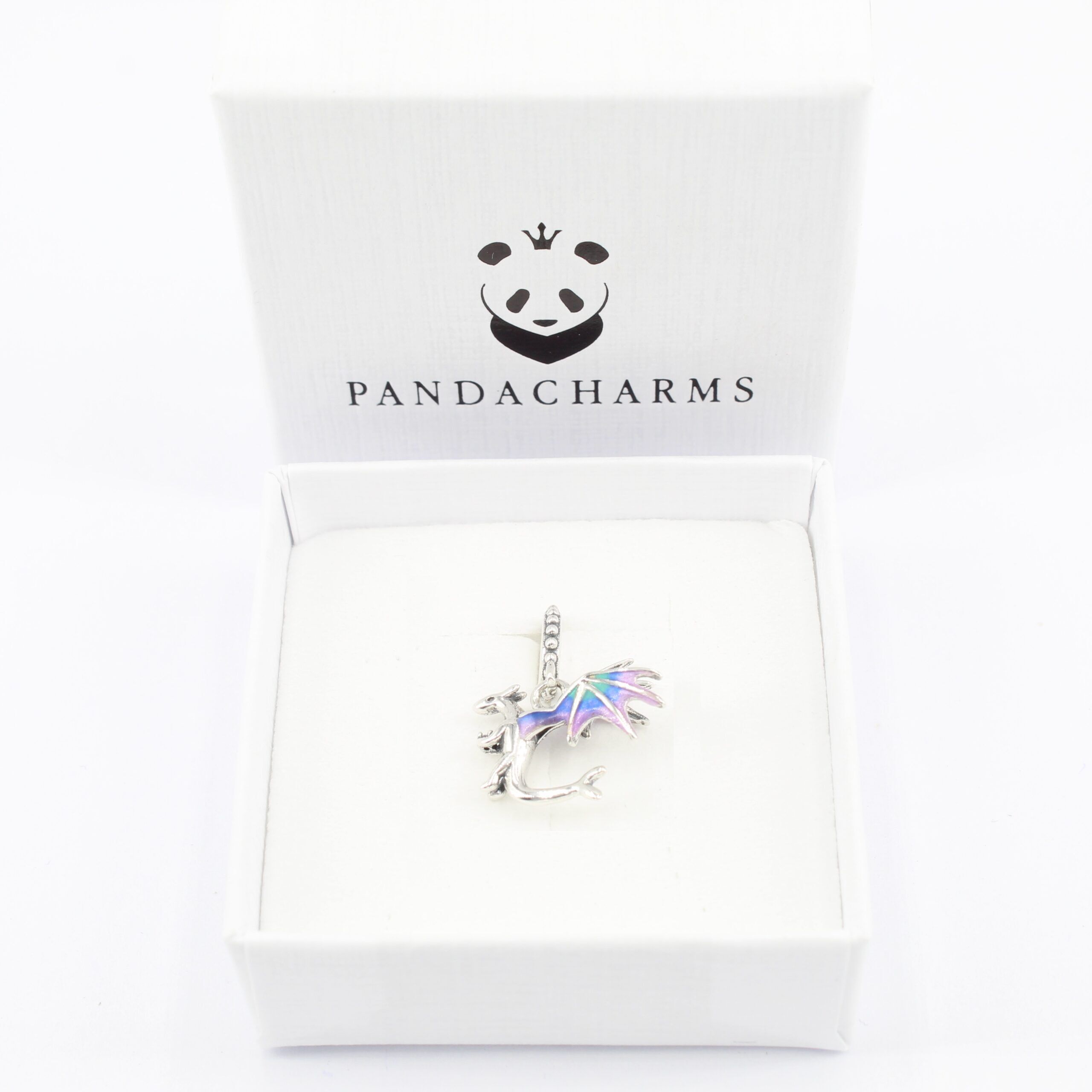 Bunter Drache Charm Anhänger 2 Bunter Drache Charm Anhänger