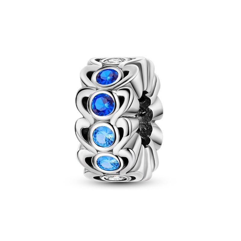 Wolkenblau Charm 1 PANDACHARMS Wolkenblau Charm, SKU C04064