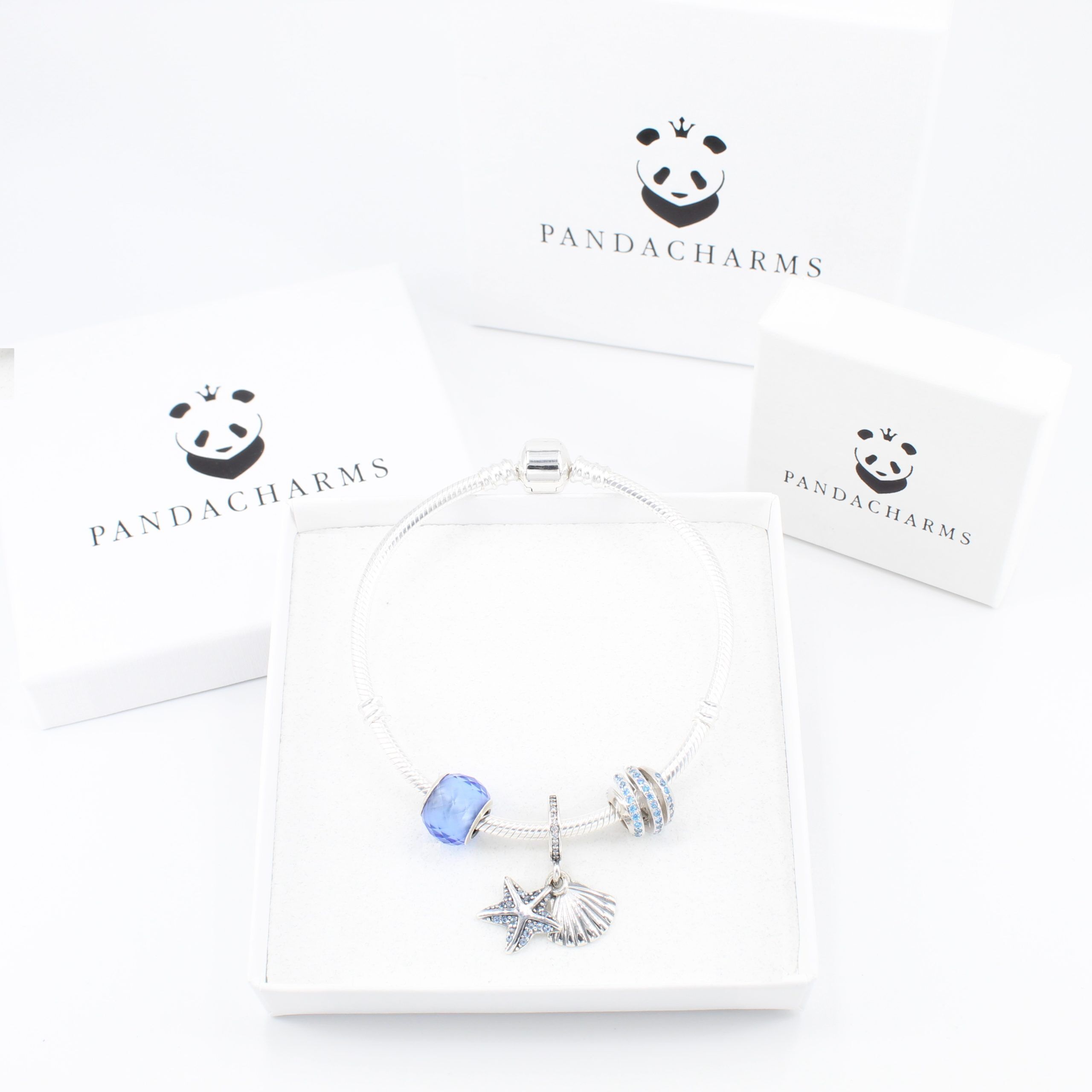 Armband mit Charms Set LEBEN IM MEER 3 2 Armband mit Charms Set LEBEN IM MEER 3