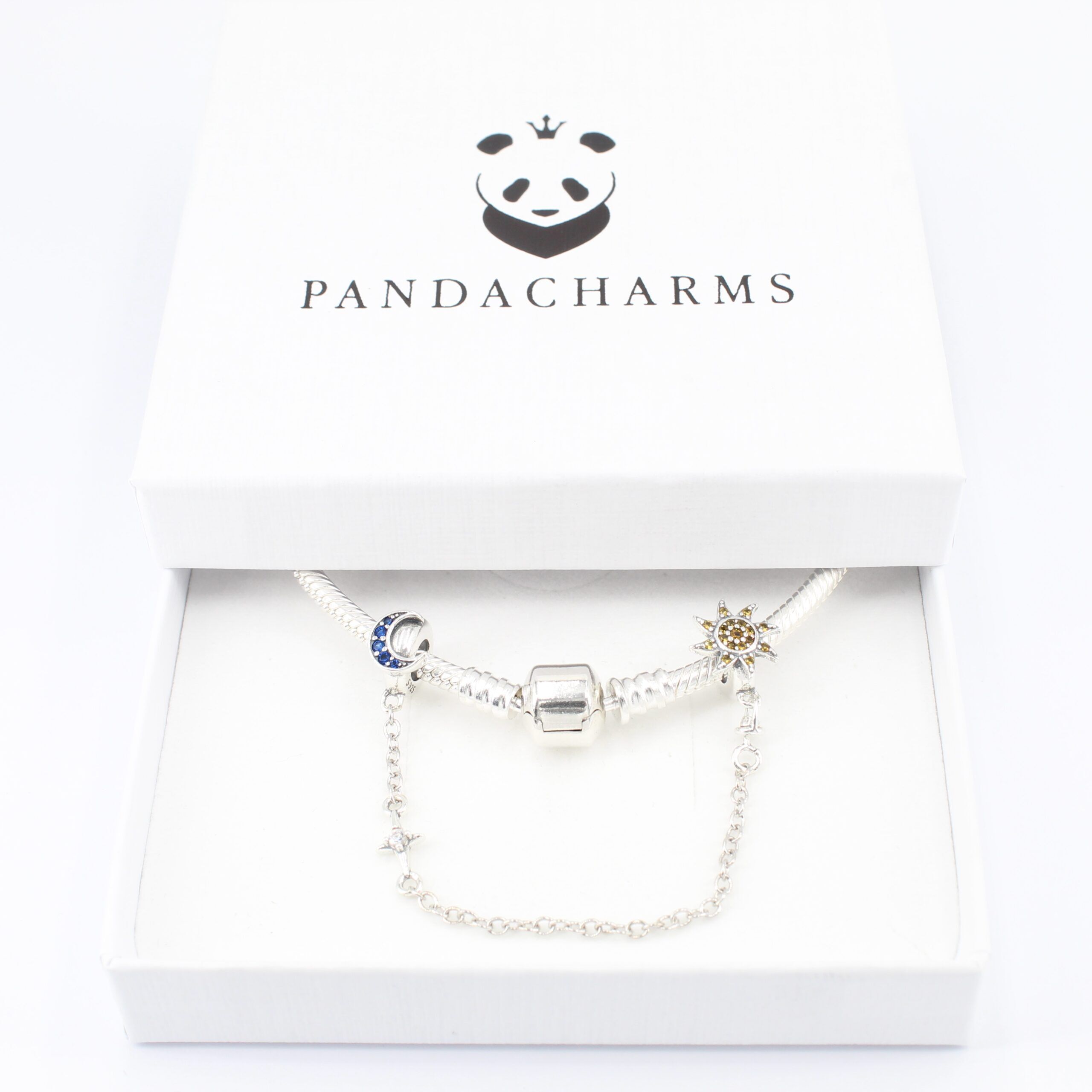 Sonne und Mond Stopper Sicherheitskette 3 Sonne und Mond Stopper Sicherheitskette