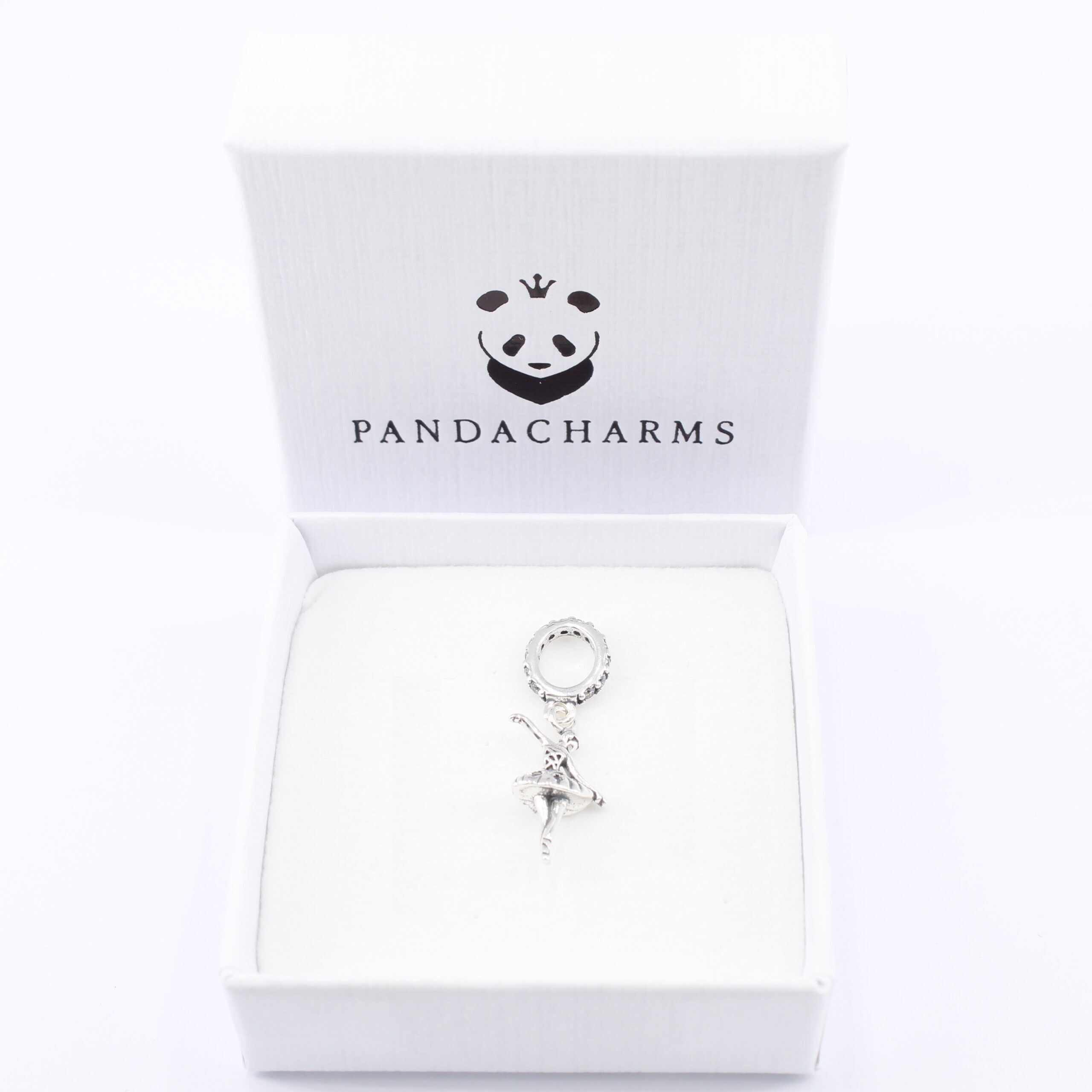 Ballerina Tänzerin Charm Anhänger 2 Ballerina Tänzerin Charm Anhänger