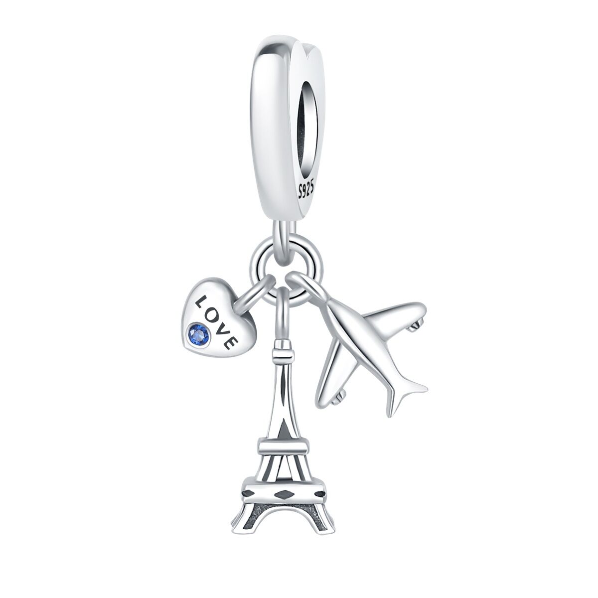 To Paris with Love Kleiner Charm Anhänger 1 PANDACHARMS To Paris with Love Kleiner Charm Anhänger, SKU C04049