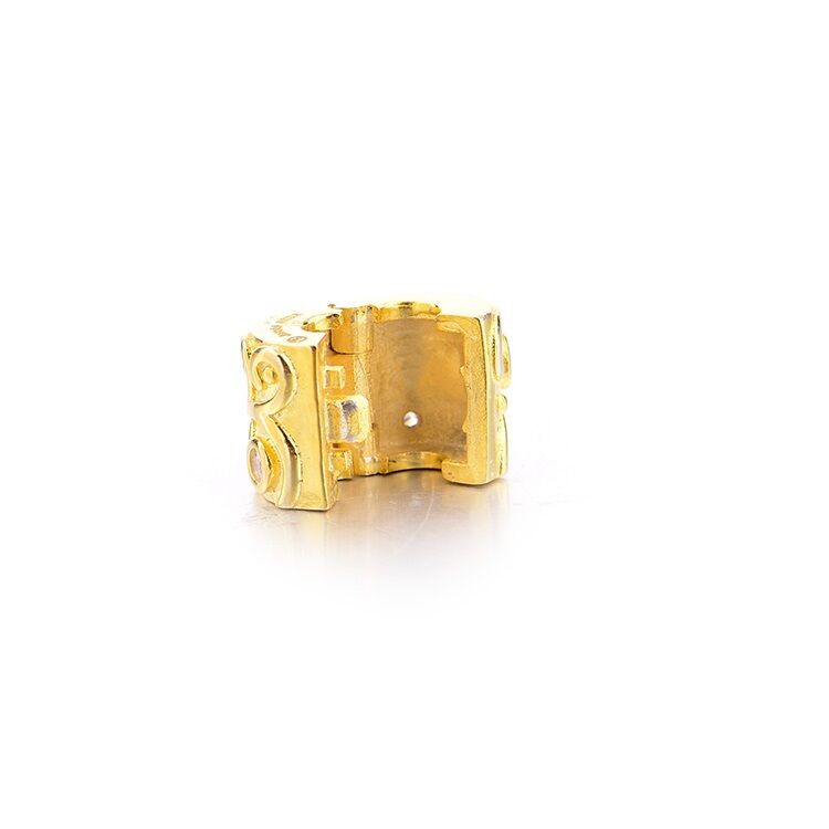 Goldene Zweige des Lebens Clip Charm 3 Goldene Zweige des Lebens Clip Charm