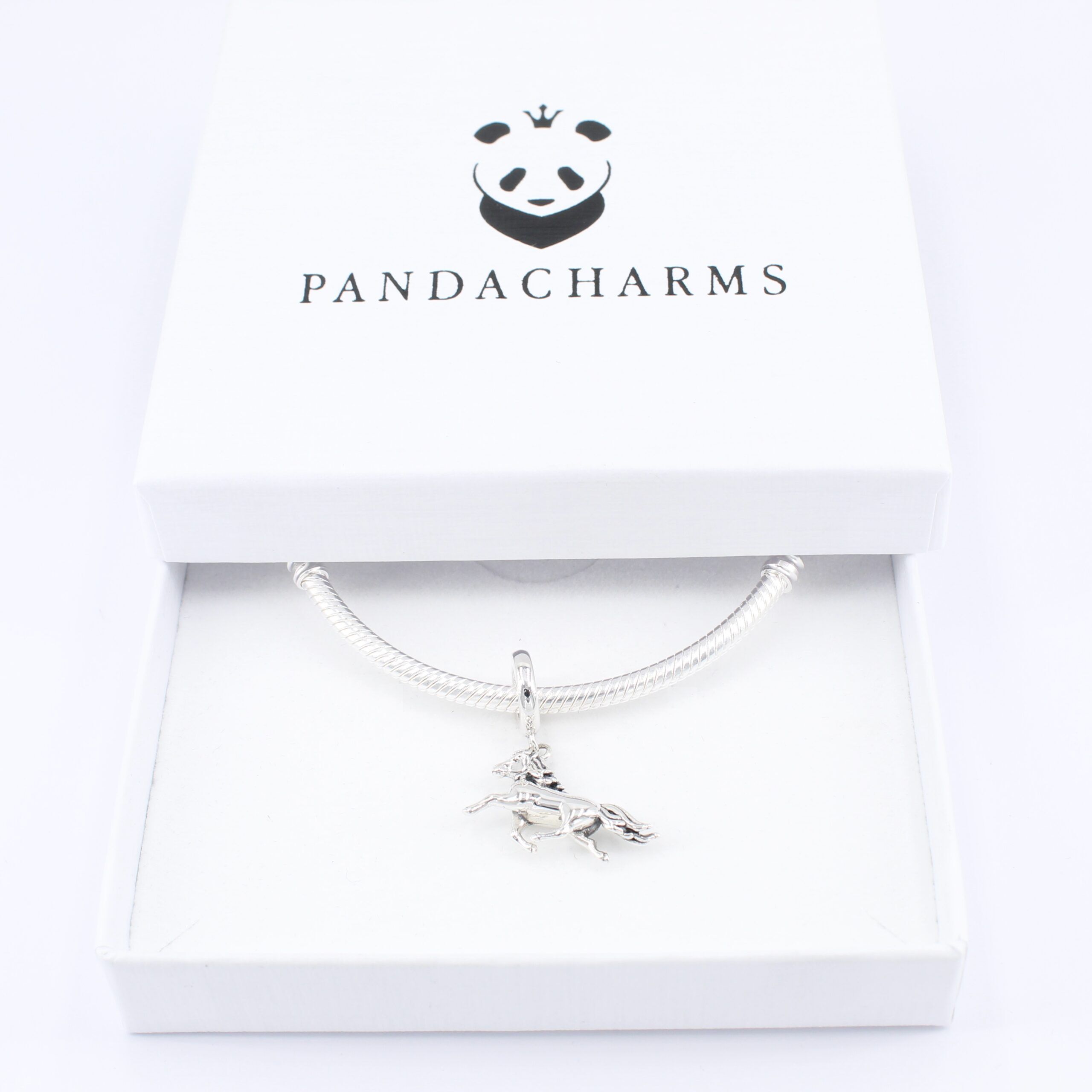 Pferd aus Silber Charm Anhänger 3 Pferd aus Silber Charm Anhänger