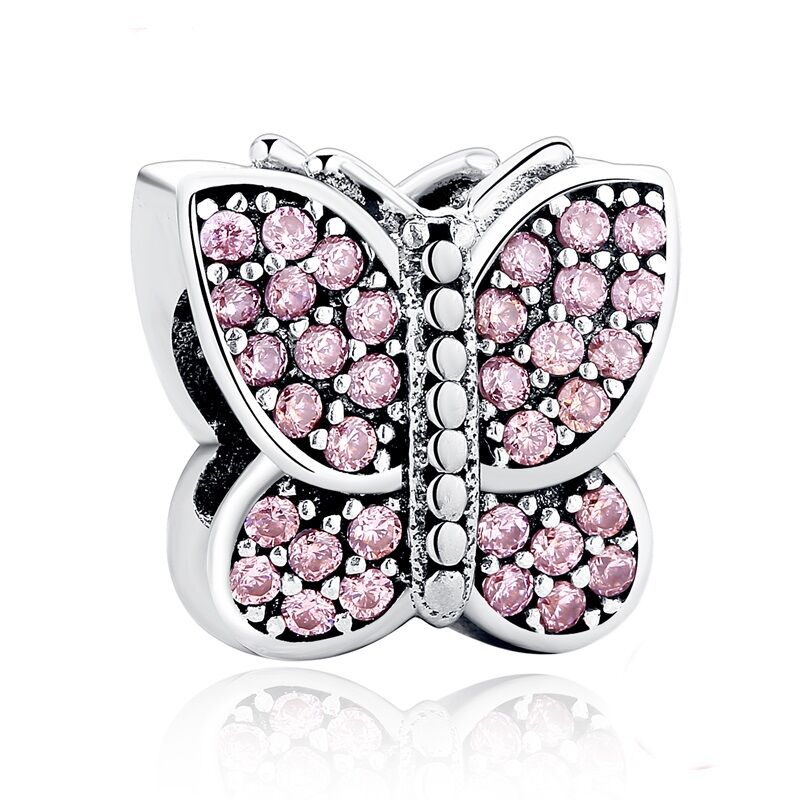 Armband mit Charms Set PINK STAR LUXURY 7 C01015p-funkelnder-pinker-schmetterling-charm-pic01.jpg