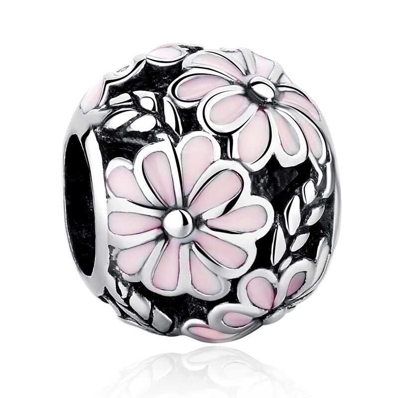 Mädchen Armband mit Charms Set ROSA BLUMENWIESE 4 C01016-zartrosa-blumenball-charm-pic01.jpg