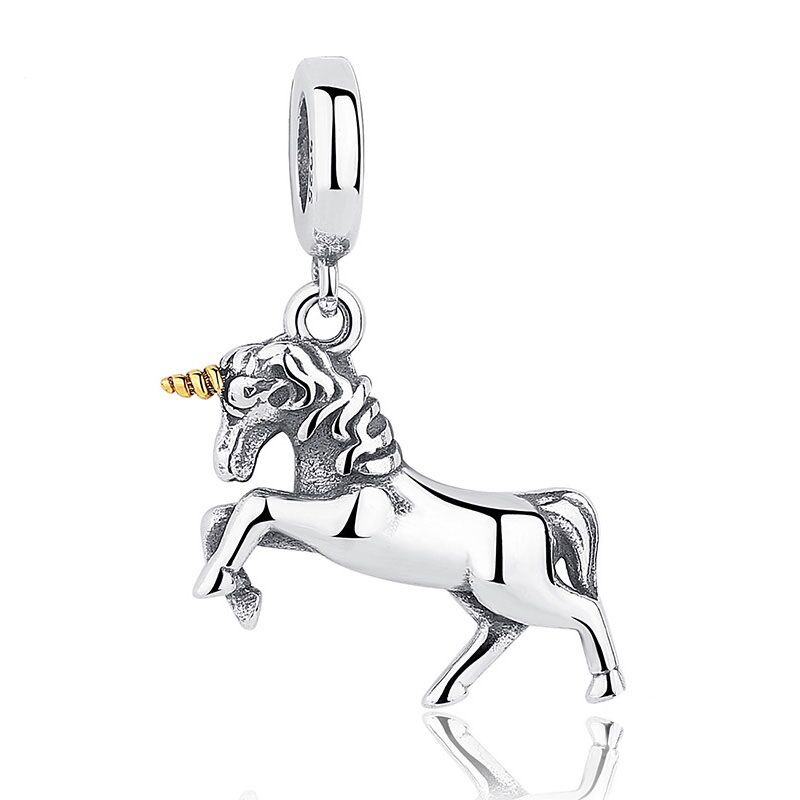 Einhorn Charm Anhänger 1 PANDACHARMS Einhorn Charm Anhänger, SKU C02016
