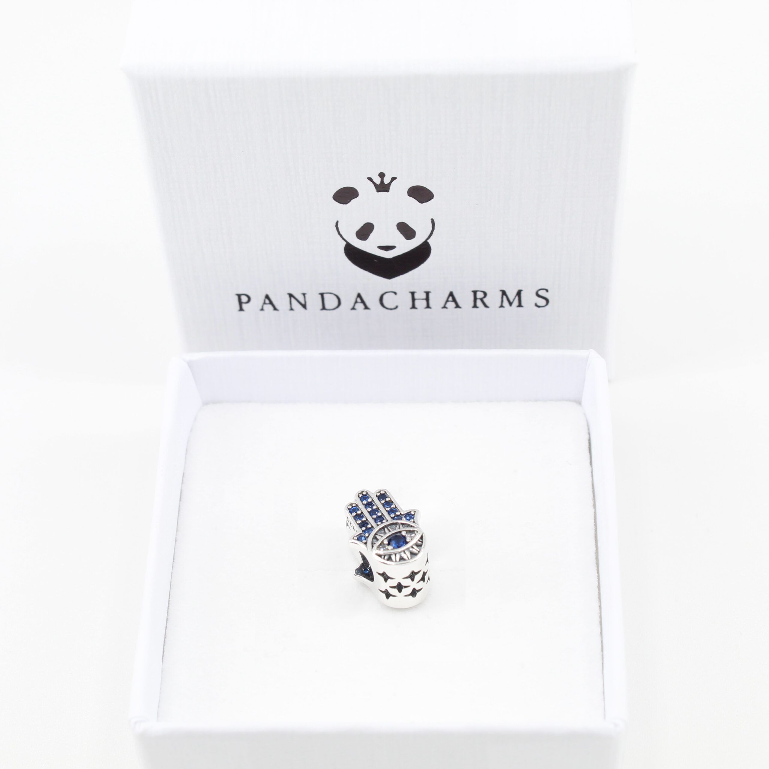 Fatimas Hand mit Auge Charm 2 Fatimas Hand mit Auge Charm