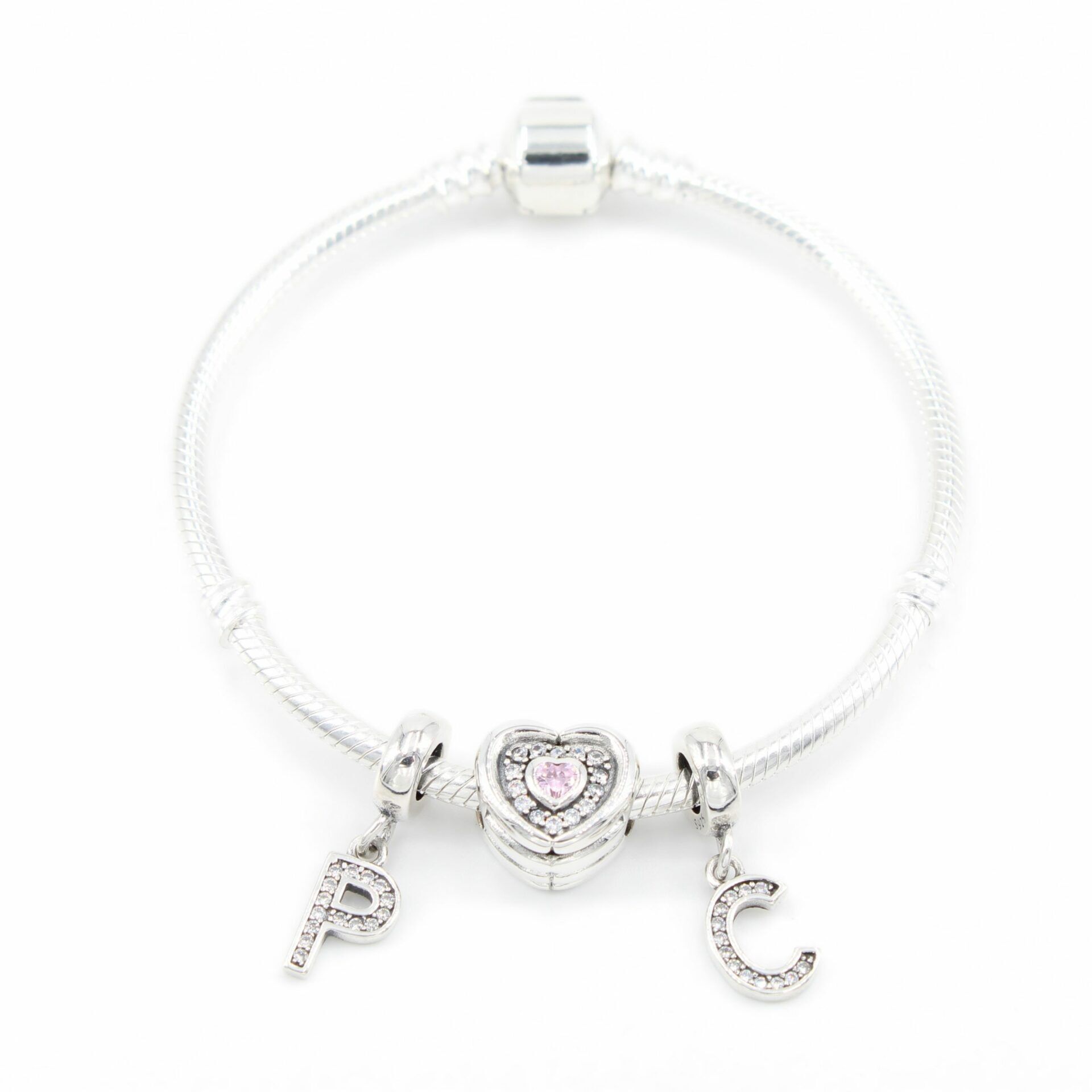 Armband mit Charms Set LOVE LETTERS 1 PANDACHARMS Armband mit Charms Set LOVE LETTERS, SKU S01009
