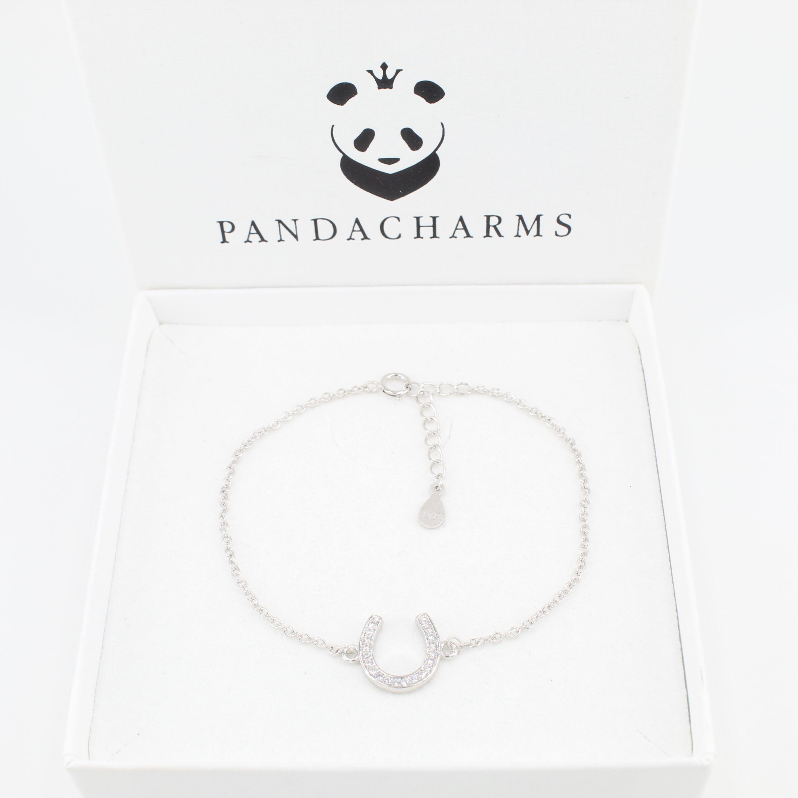 Silber Armband Armkettchen mit Hufeisen 3 Silber Armband Armkettchen mit Hufeisen