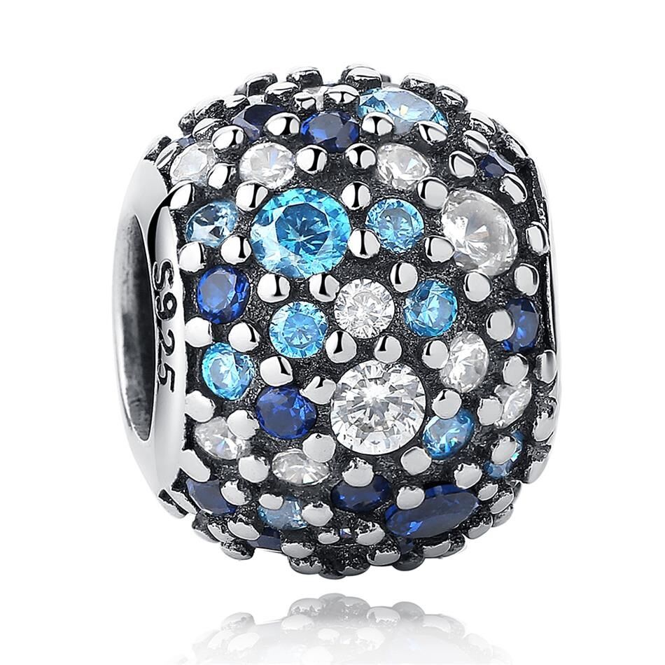 Blaues Meeresrauschen Charm 1 PANDACHARMS Blaues Meeresrauschen Charm, SKU C01014