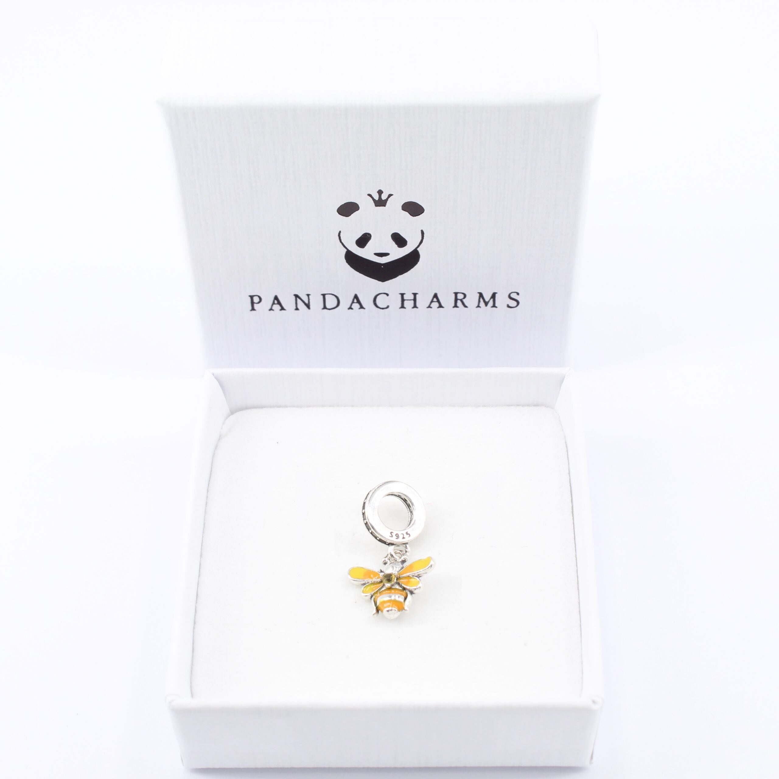 Orange Biene Charm Anhänger 2 Orange Biene Charm Anhänger
