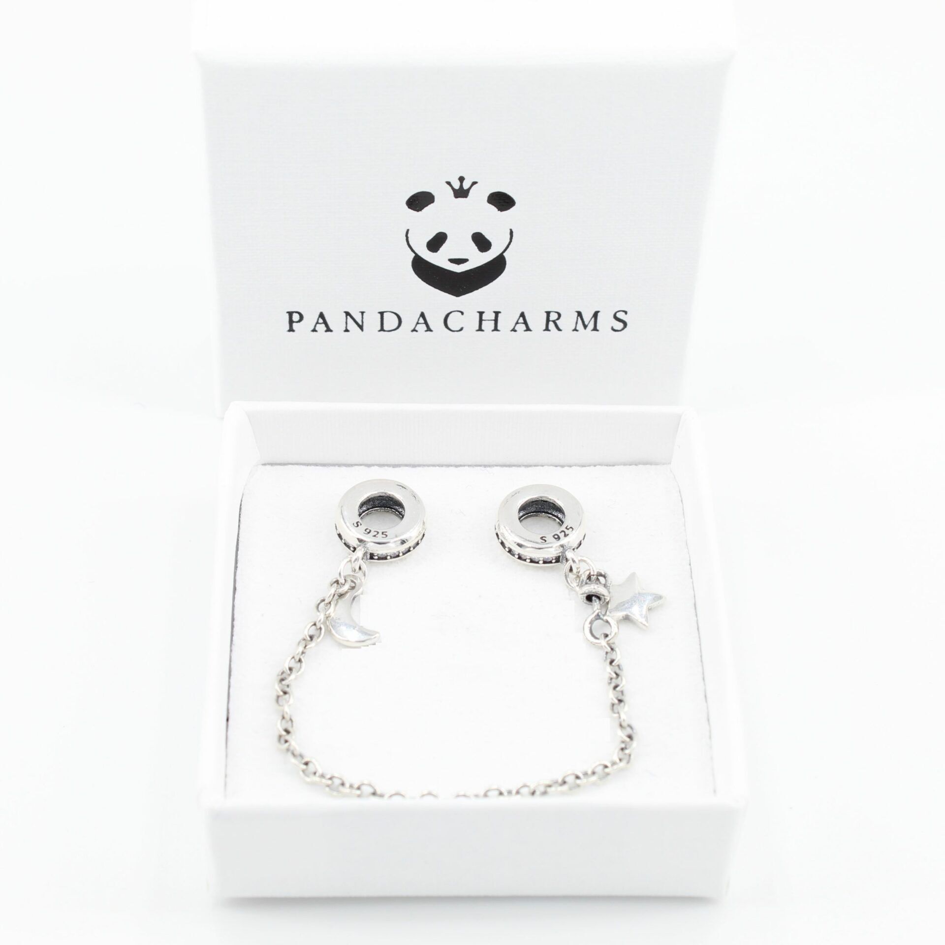 Mond und Stern Sicherheitskette 2 Mond und Stern Sicherheitskette