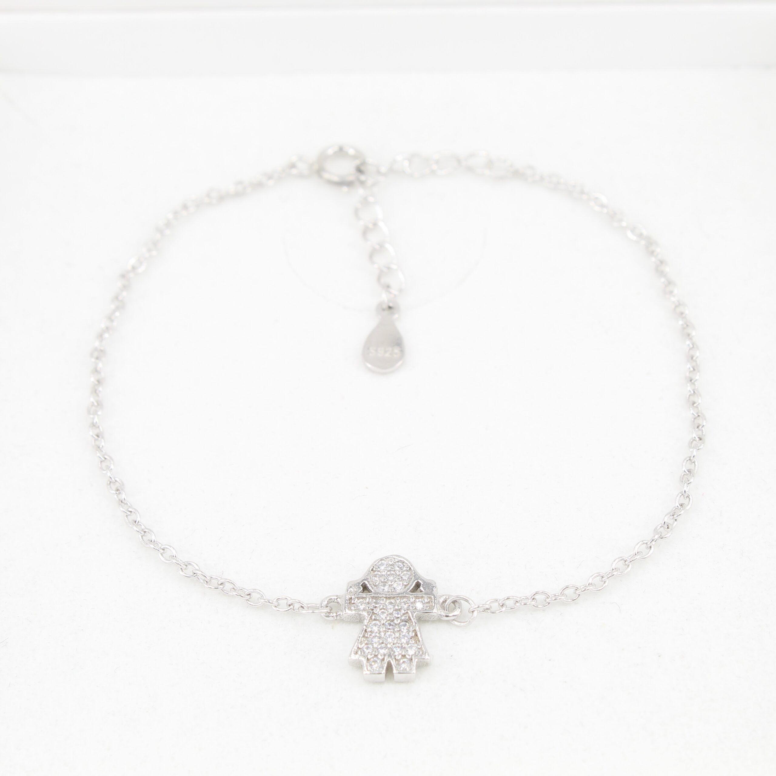 Silber Armband Armkettchen Engelchen 2 Silber Armband Armkettchen Engelchen