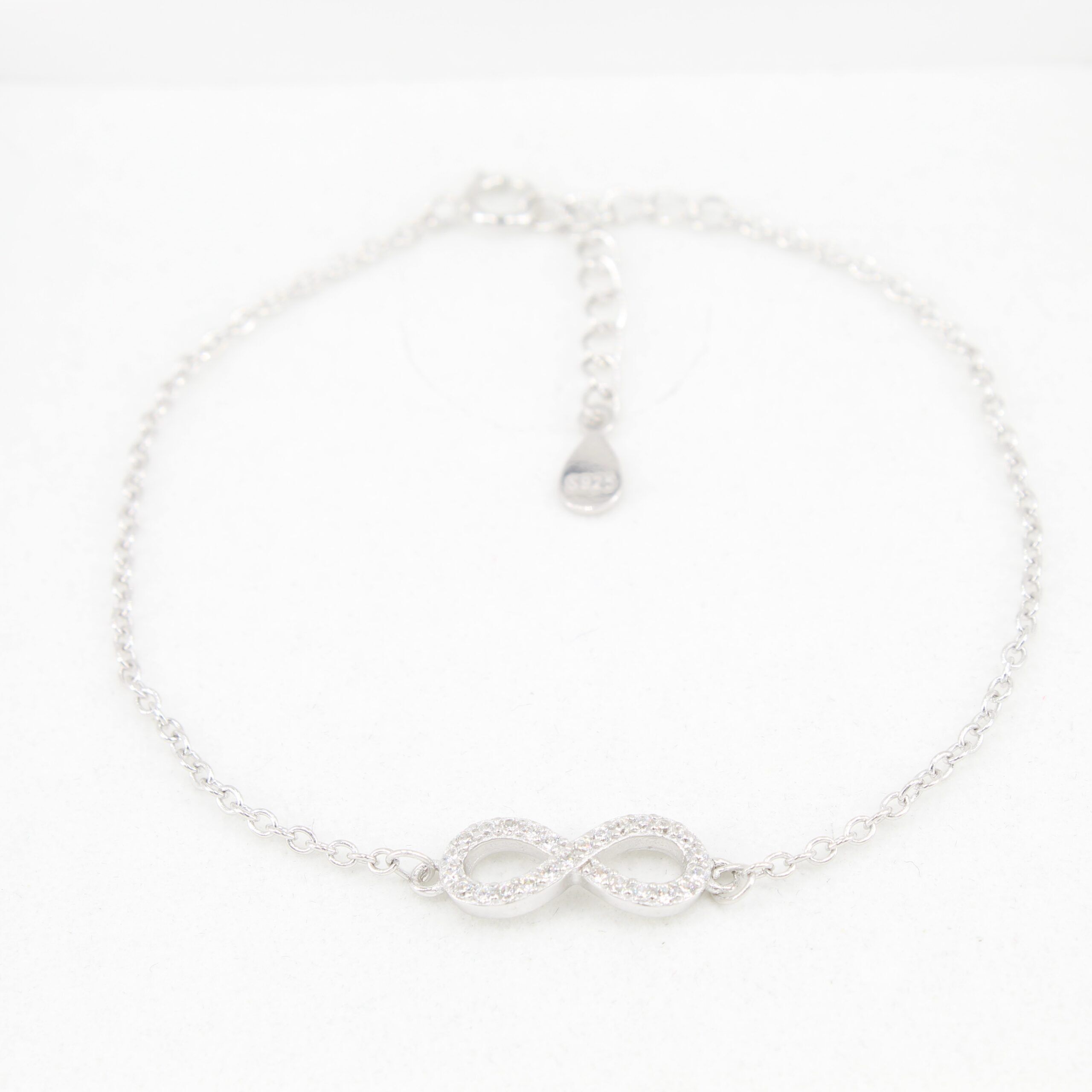Silber Armband Armkettchen Unendlichkeit 2 Silber Armband Armkettchen Unendlichkeit