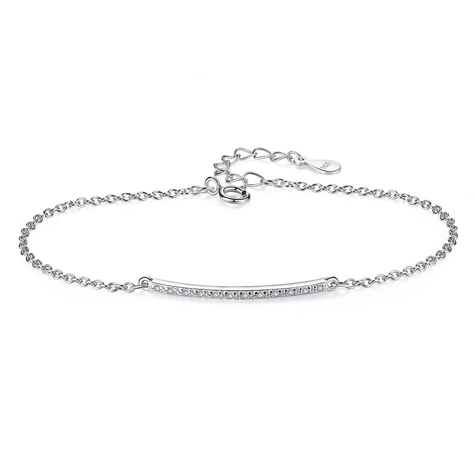 Silber Armband Armkettchen Diamond Line 1 PANDACHARMS Silber Armband Armkettchen Diamond Line, SKU B01109