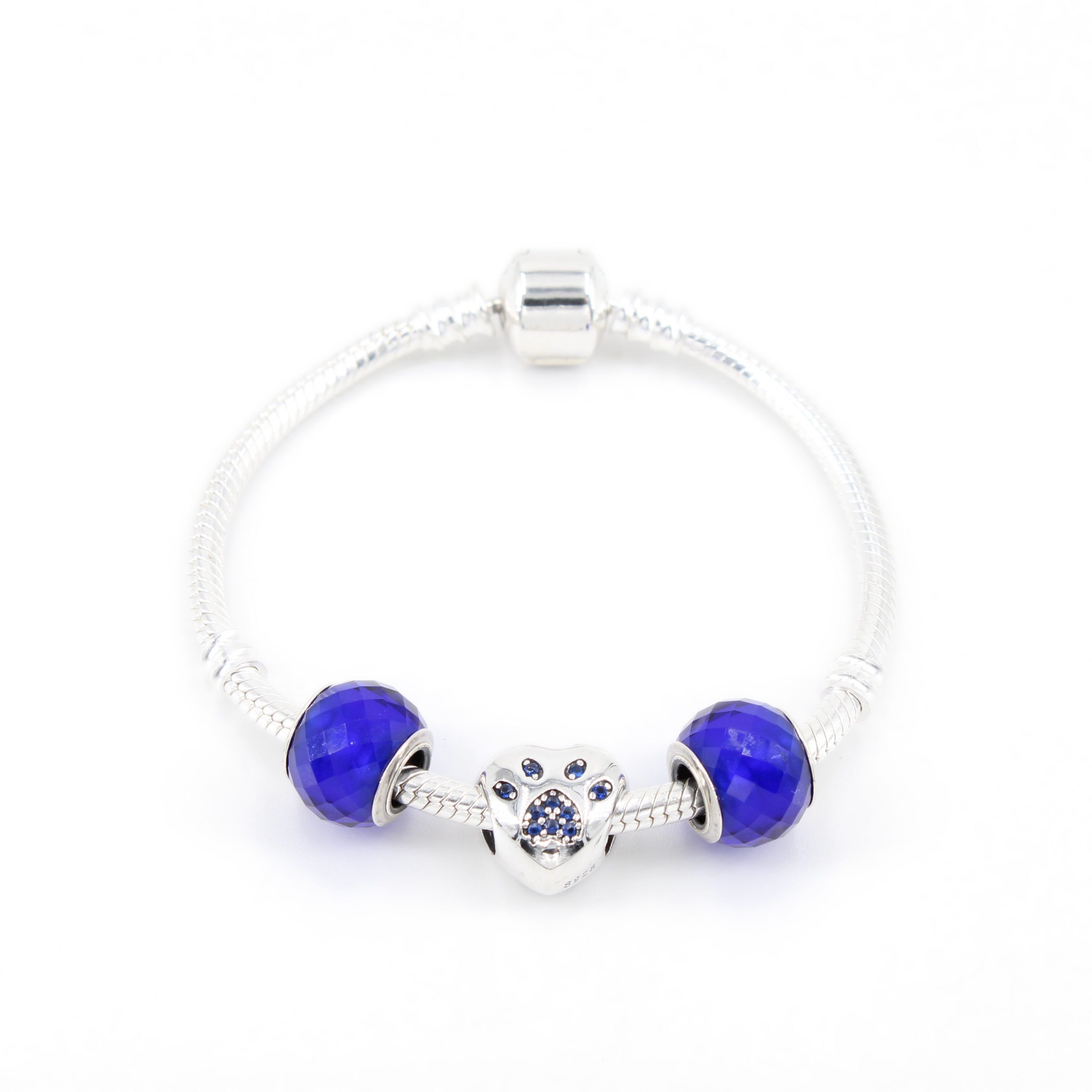 Mädchen Armband mit Charms Set TIERFREUND BLAU 1 PANDACHARMS Mädchen Armband mit Charms Set TIERFREUND BLAU, SKU S01414