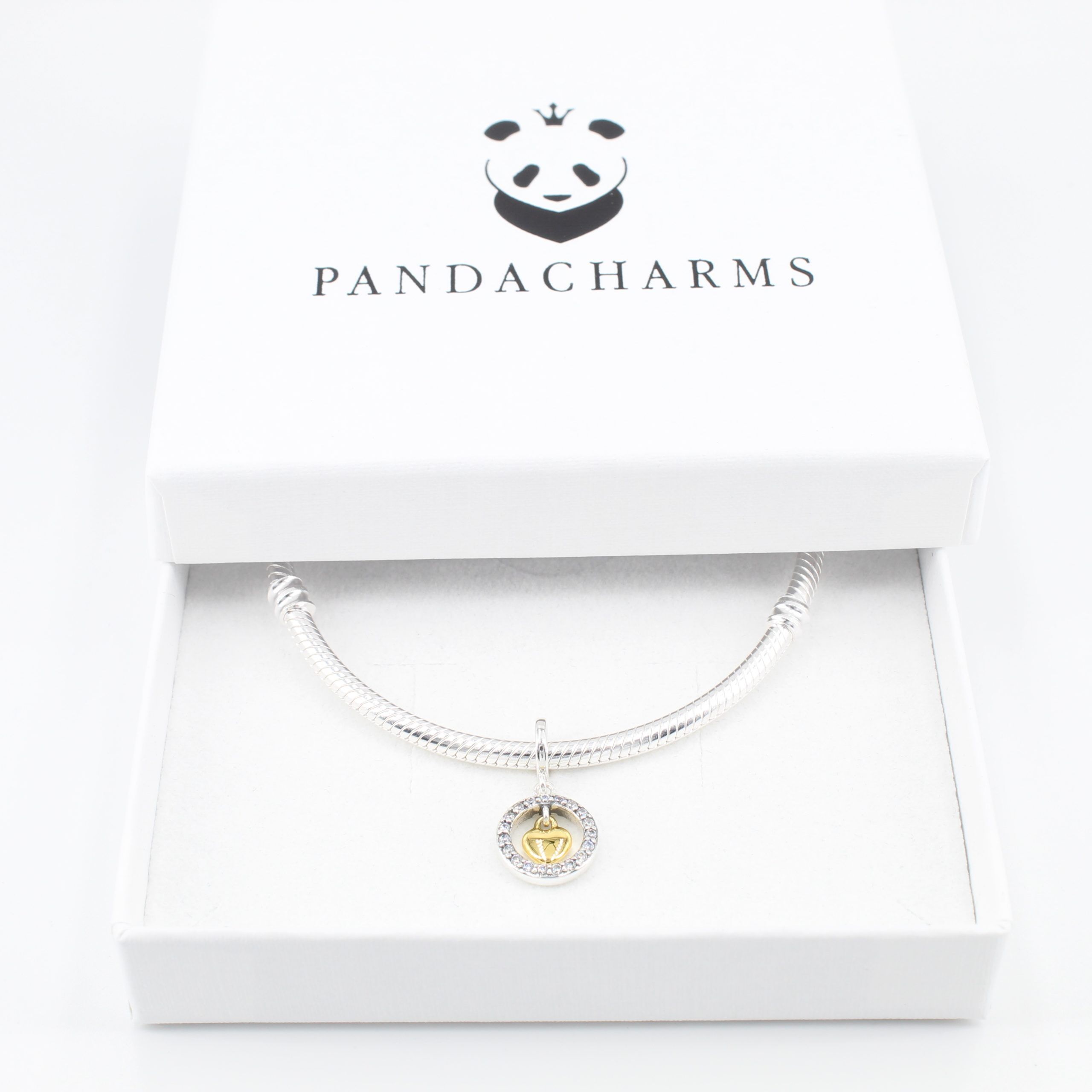 Goldenes Herz im Strahlenkranz Charm Anhänger 3 Goldenes Herz im Strahlenkranz Charm Anhänger