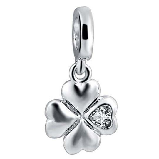 Kleeblatt Charm Anhänger 1 PANDACHARMS Kleeblatt Charm Anhänger, SKU C02102