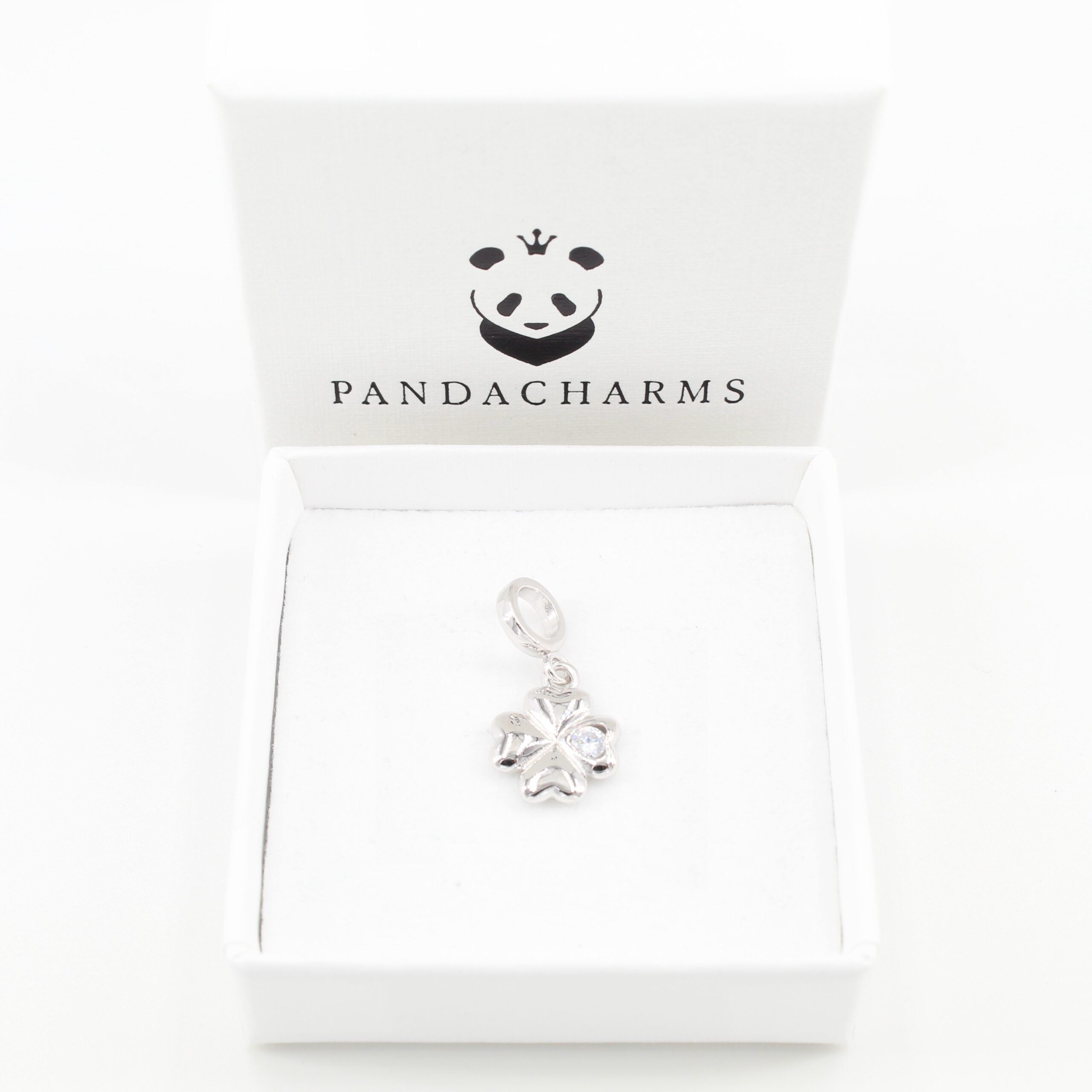 Kleeblatt Charm Anhänger 2 Kleeblatt Charm Anhänger