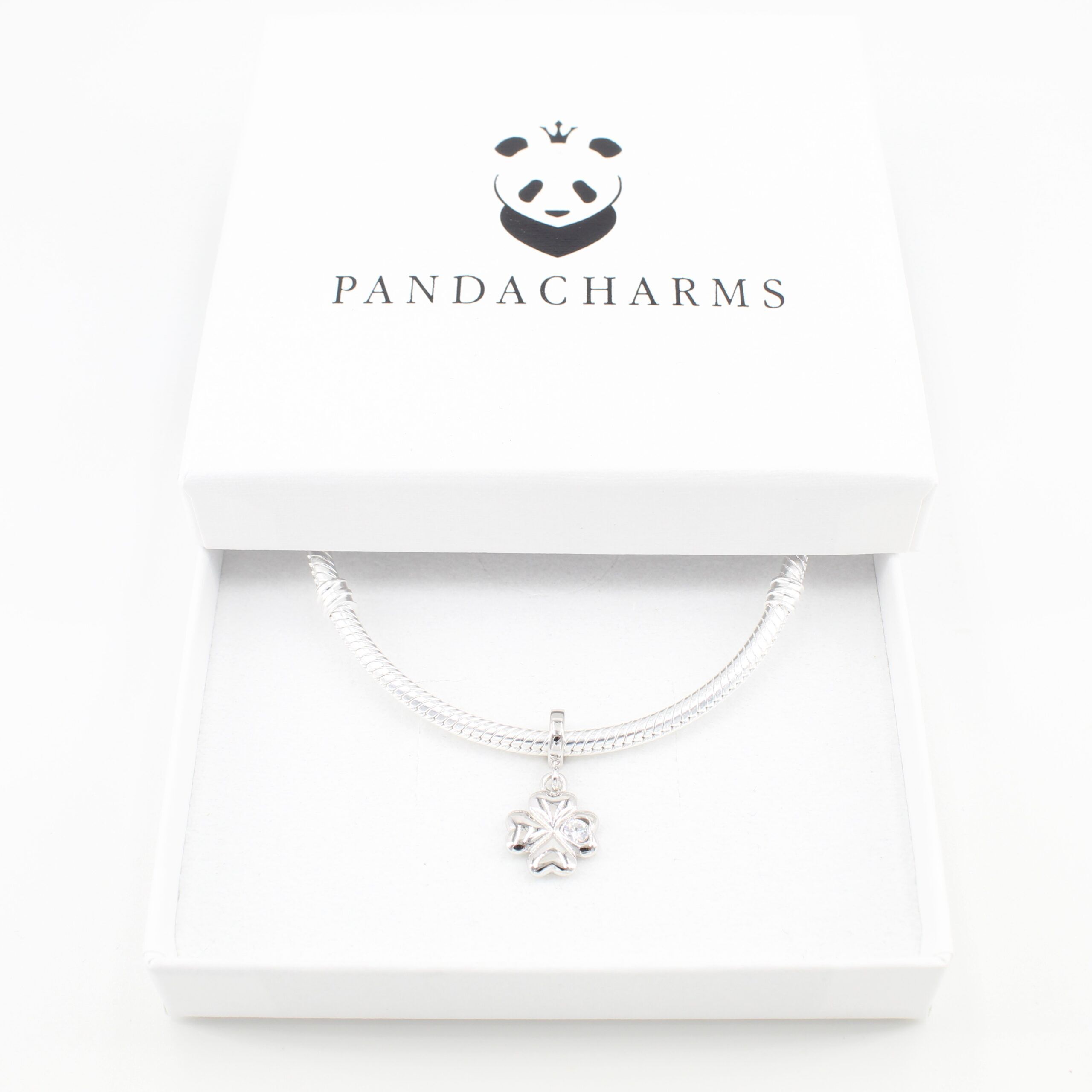 Kleeblatt Charm Anhänger 3 Kleeblatt Charm Anhänger