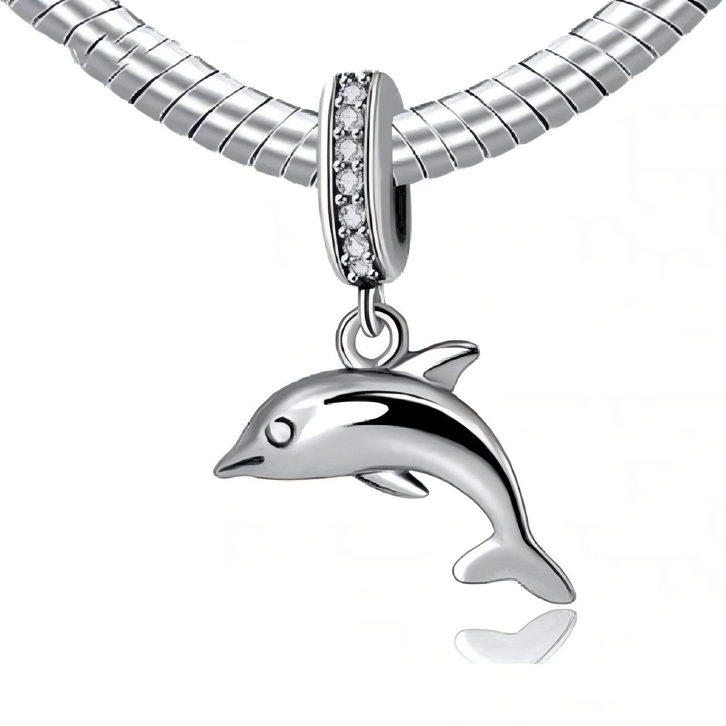 Delfin Charm Anhänger 1 PANDACHARMS Delfin Charm Anhänger, SKU C03003