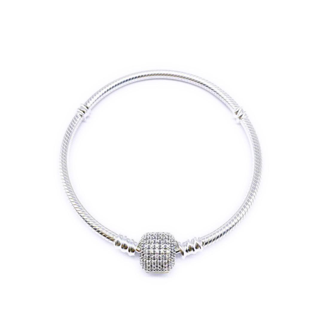 Mädchen Pavé Charm Armband 1 PANDACHARMS Mädchen Pavé Charm Armband, SKU B01011-M