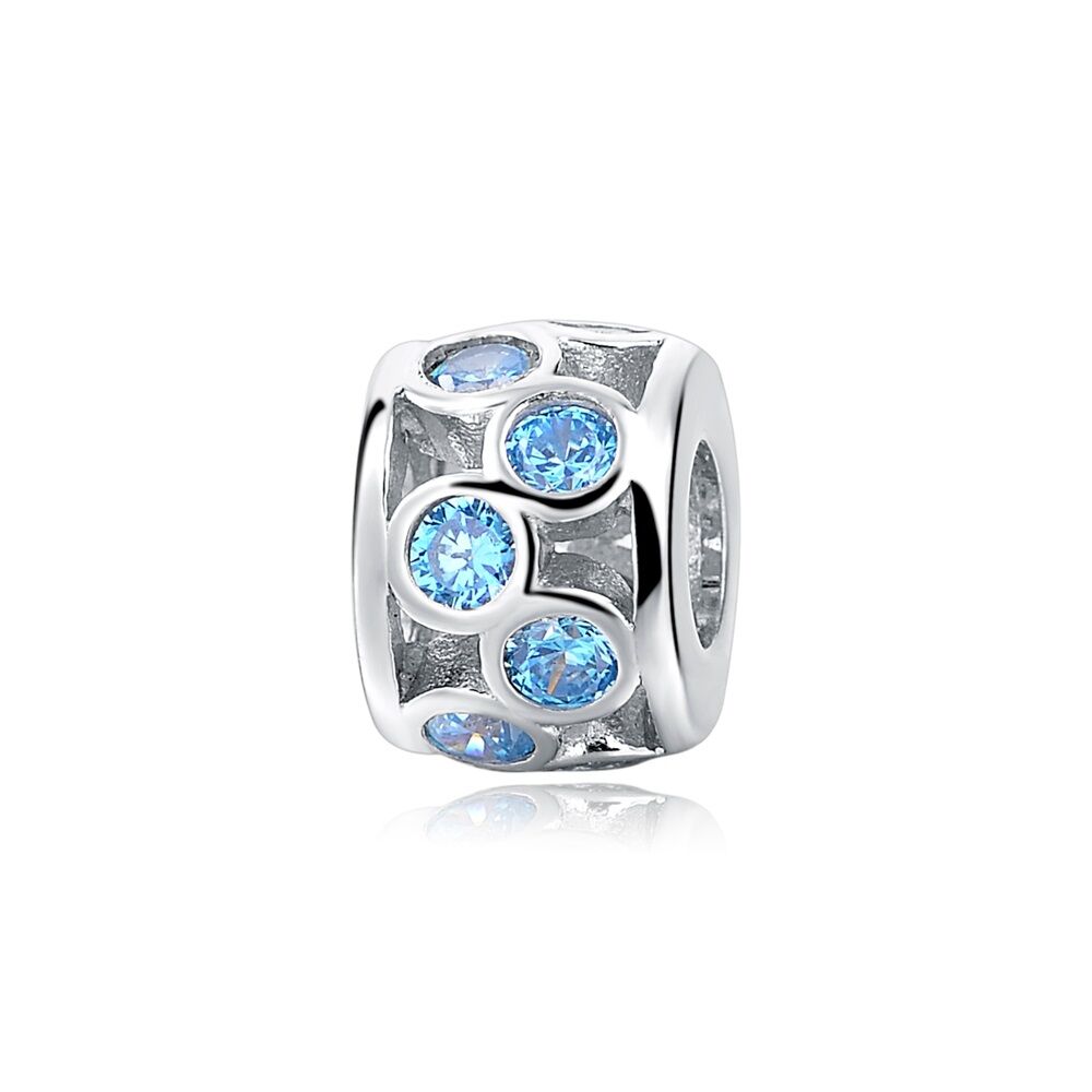 Hellblaue Harmonie Charm 1 PANDACHARMS Hellblaue Harmonie Charm, SKU C02031